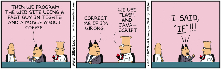 Dilbert Cartoon